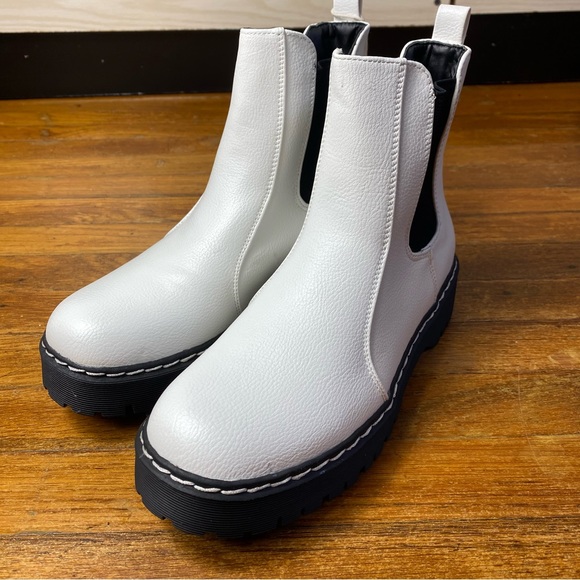 Sincerely Jules Platform Hippie Boots SZ 8 - Picture 14 of 14